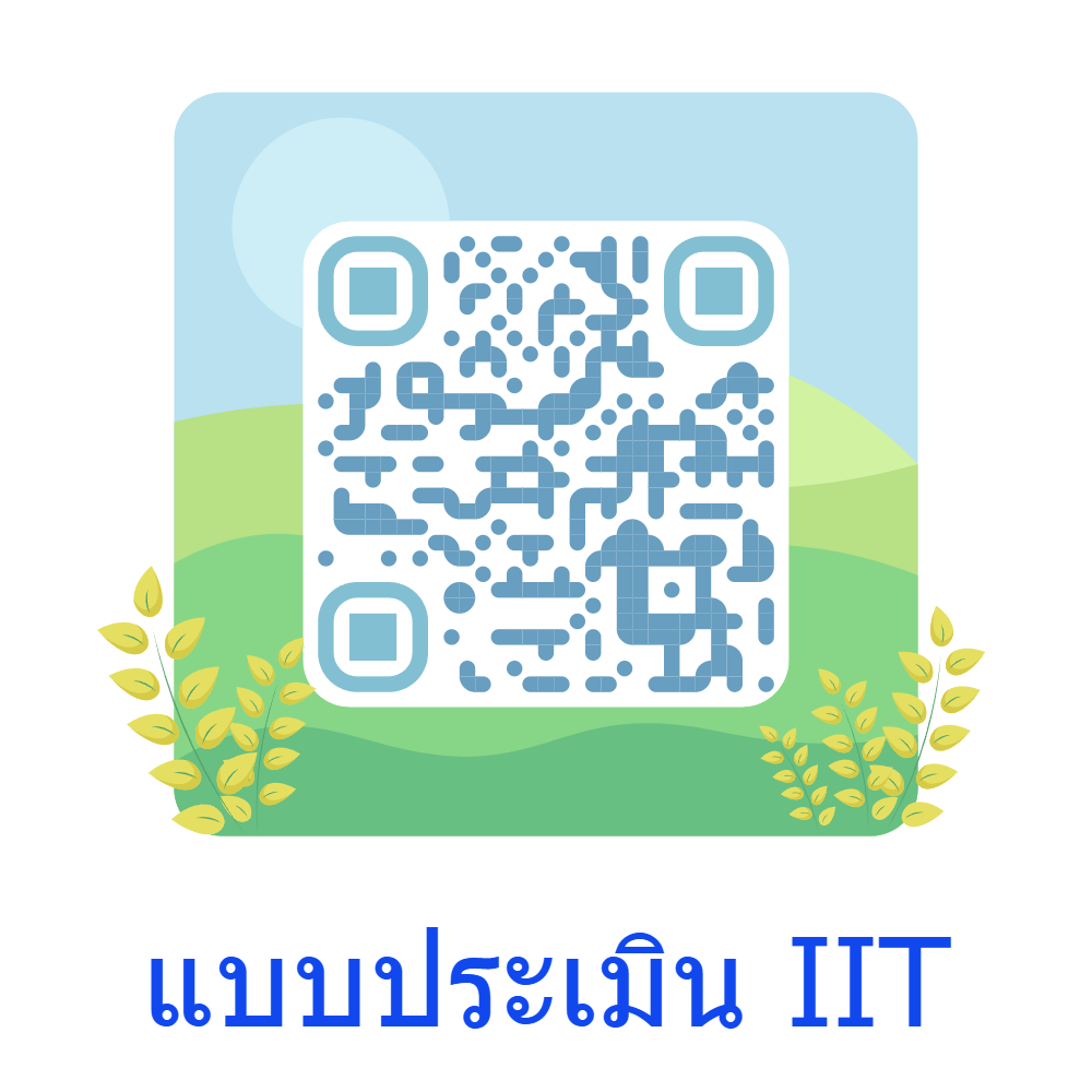 เชิญตอบแบบวัดการรับรู้ IIT