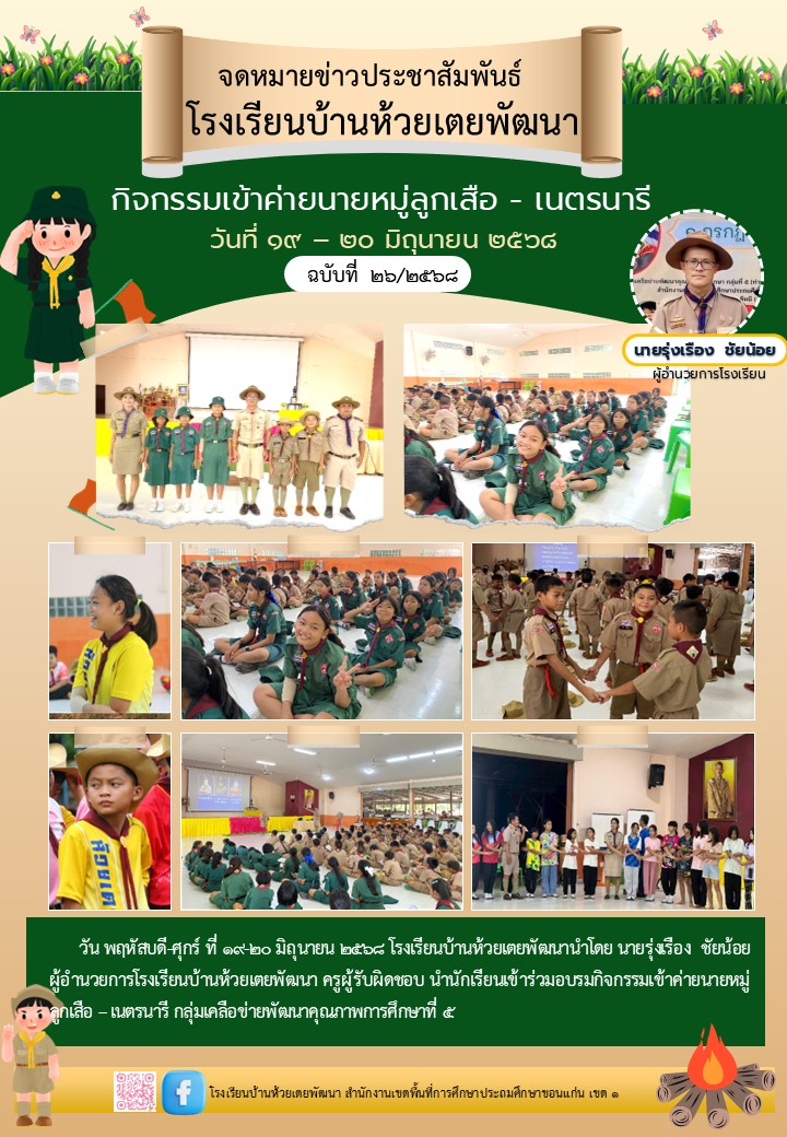 ค่ายนายหมู่ลูกเสือ - เนตรนารี